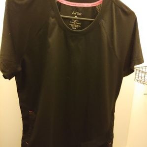 Koi Lite Black Scrub Top